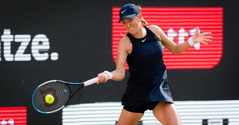 Mandatory Credit: Photo by Rob Prange Shutterstock (12072941as) Victoria Azarenka of Belarus in action during the semi-final of the 2021 bett1open WTA, Tennis Damen 500 tennis tournament bett1open Tournament, Tennis, Berlin, Germany - 19 Jun 2021 bett1open Tournament, Tennis, Berlin, Germany - 19 Jun 2021  Copyright: xRobxPrange Shutterstockx 12072941as