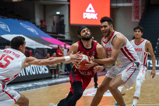 Basketball Hamburg 19 06 2021 Supercup National Team Germany GER Tunisia TUN Joshiko Saibou Germany, No 01