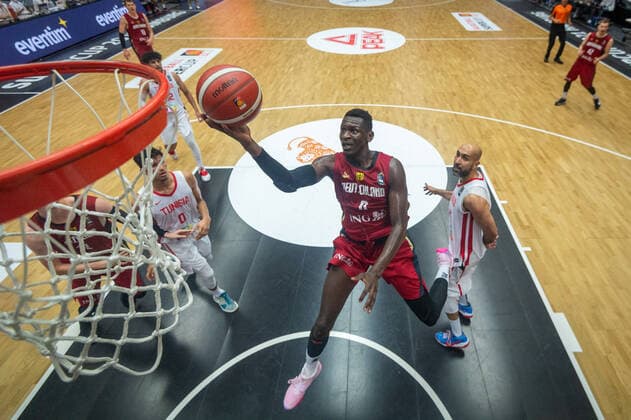 Basketball Hamburg 19 06 2021 Supercup National Team Germany GER Tunisia TUN Isaac Bonga Germany, No 00