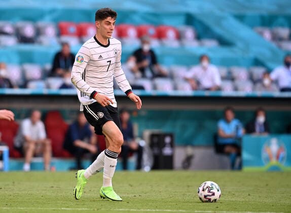 FOOTBALL Euro 2021 GROUP C Match 24 in Munich Portugal Germany 19 06 2021 Kai Havertz Germany