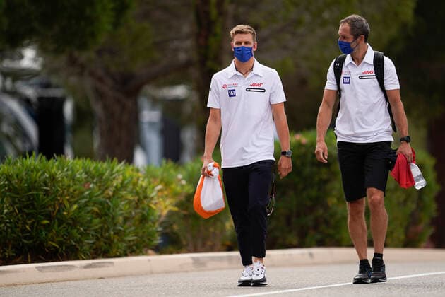 June 20, 2021, Le Castellet, France: MICK SCHUMACHER of Germany and Haas F1 Team is seen arriving at the track ahead of the 2021 FIA Formula 1 French Grand Prix at Circuit Paul Ricard in Le Castellet, France. Le Castellet France - ZUMAg147 20210620_zap_g147_013 Copyright: xJamesxGasperottix