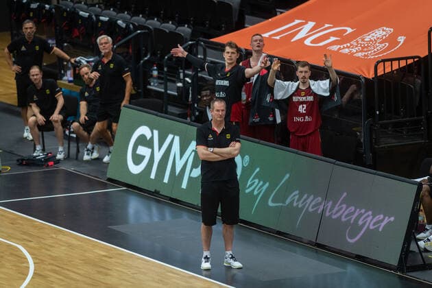 Basketball Hamburg 19 06 2021 Supercup National Team Germany GER Tunisia TUN Cheers Germany