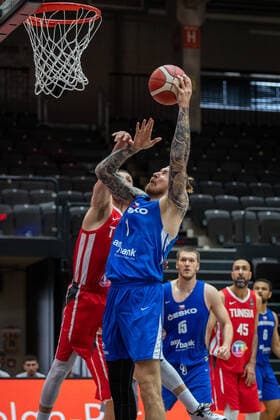 Basketball Hamburg 20 06 2021 Supercup National Team Tunisia TUN Czech Republic CZE Patrick Auda Czech Republic, No 01
