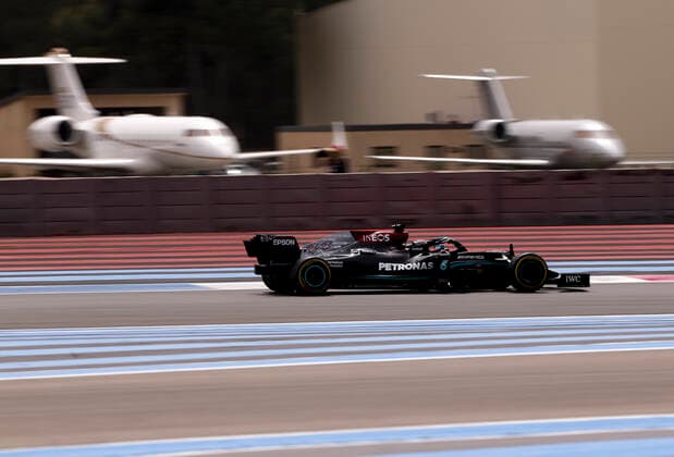 44 Lewis Hamilton GBR, Mercedes AMG Petronas F1 Team , F1 Grand Prix of France at Circuit Paul Ricard on June 20, 2021 in Le Castellet, France Photo by HOCH ZWEI Le Castellet France