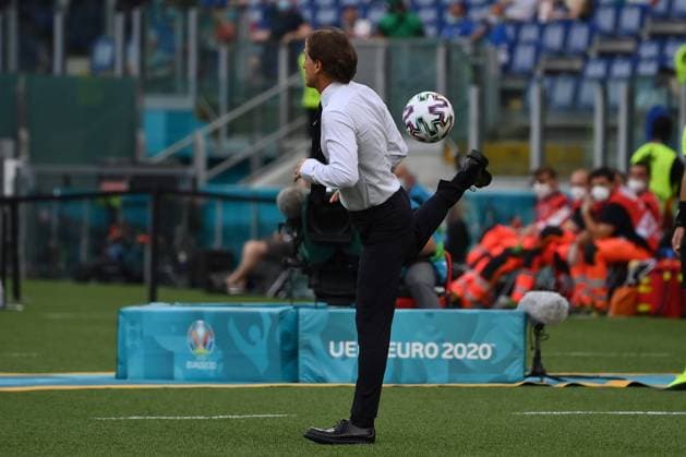 Photo Alfredo Falcone - LaPresse20 06 2021 Roma (Italy SoccerItaly - WalesEuropean Football Championship - Olimpico Stadium of RomaIn the pic: mancini  Copyright: xLaPresse AlfredoxFalconex