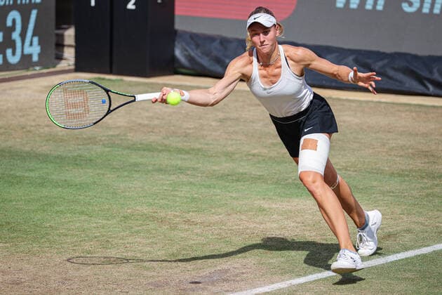 In the picture Liudmila SAMSONOVA RUS singles final, bett1open 2021, Berlin, LTTC Rot Weiß Steffi Graf Stadion, 20 06 2021,