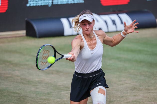 In the picture Liudmila SAMSONOVA RUS singles final, bett1open 2021, Berlin, LTTC Rot Weiß Steffi Graf Stadion, 20 06 2021,