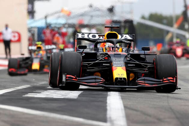 33 Max Verstappen NED, Red Bull Racing , F1 Grand Prix of France at Circuit Paul Ricard on June 20, 2021 in Le Castellet, France Photo by HOCH ZWEI Le Castellet France