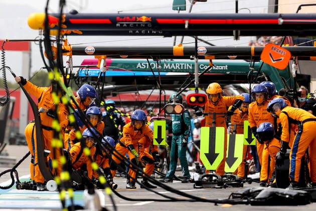 McLaren F1 Team, F1 Grand Prix of France at Circuit Paul Ricard on June 20, 2021 in Le Castellet, France Photo by HOCH ZWEI Le Castellet France