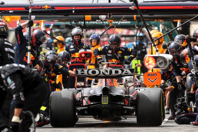 33 Max Verstappen NED, Red Bull Racing , F1 Grand Prix of France at Circuit Paul Ricard on June 20, 2021 in Le Castellet, France Photo by HOCH ZWEI Le Castellet France