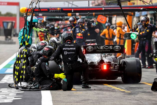 44 Lewis Hamilton GBR, Mercedes AMG Petronas F1 Team , F1 Grand Prix of France at Circuit Paul Ricard on June 20, 2021 in Le Castellet, France Photo by HOCH ZWEI Le Castellet France