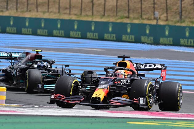 33 Max Verstappen NED, Red Bull Racing , F1 Grand Prix of France at Circuit Paul Ricard on June 20, 2021 in Le Castellet, France Photo by HOCH ZWEI Le Castellet France