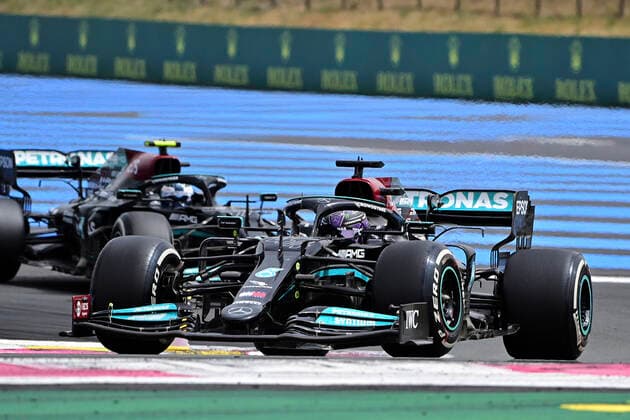 44 Lewis Hamilton GBR, Mercedes AMG Petronas F1 Team , F1 Grand Prix of France at Circuit Paul Ricard on June 20, 2021 in Le Castellet, France Photo by HOCH ZWEI Le Castellet France
