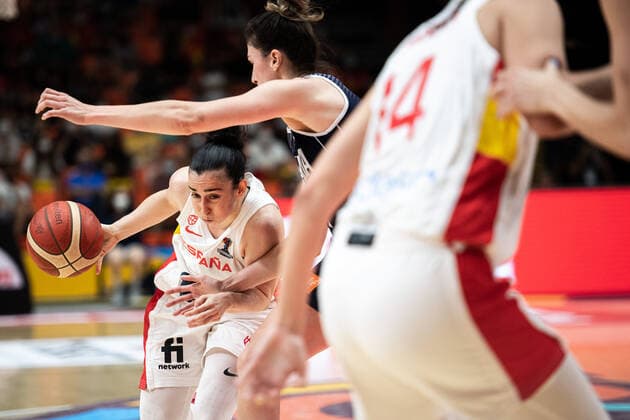 Basketball, Women, Eurobasket, Spain - Slovakia