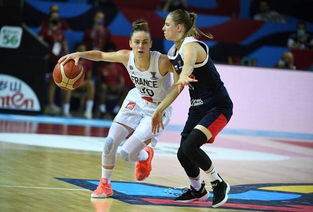 Basketball, Women, European Championship, France - Russia