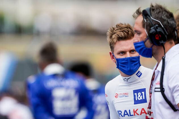 Sport Bilder des Tages June 20, 2021, Le Castellet, France: MICK SCHUMACHER of Germany and Haas F1 Team is seen on the starting grid ahead of the 2021 FIA Formula 1 French Grand Prix at Circuit Paul Ricard in Le Castellet, France. Le Castellet France - ZUMAg147 20210620_zap_g147_032 Copyright: xJamesxGasperottix