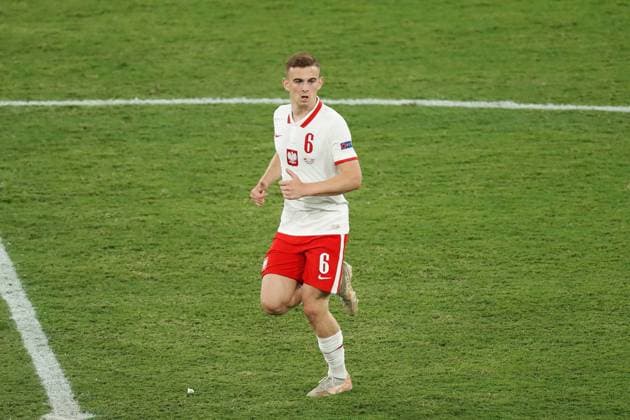 Kacper Kozlowski (POL), JUNE 19, 2021 - Football Soccer : UEFA EURO, EM, Europameisterschaft,Fussball 2020 Group E match between Spain 1-1 Poland at the La Cartuja Stadium in Sevilla, Spain. Noxthirdxpartyxsales  (0122230120st)