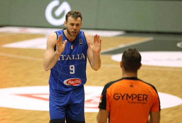 Photo Nicolo Melli Italy Basketball Supercup Sun 20 06 2021 4 Nations Cup in Hamburg Germany Italy