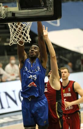 Photo Nikola Akele Italy vs Lukas Wank Germany Basketball Supercup Sun 20 06 2021 4 Nations Cup in Hamburg Germany Italy