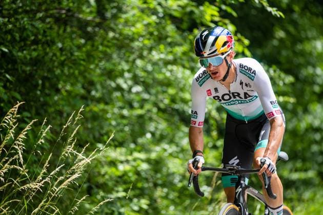 German cycling championships road elite men and women in Filderstadt, 20 06 2021 Anton Palzer Team Bora Hansgrohe at the German championships on the road in Filderstadt Stuttgart 2021, 20 06 2021 Copyright: xBEAUTIFULxSPORTS Nagelx