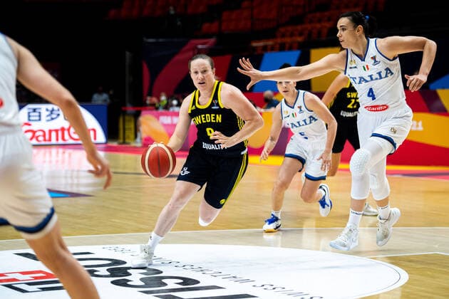 Basketball, Women, Eurobasket, Italy - Sweden