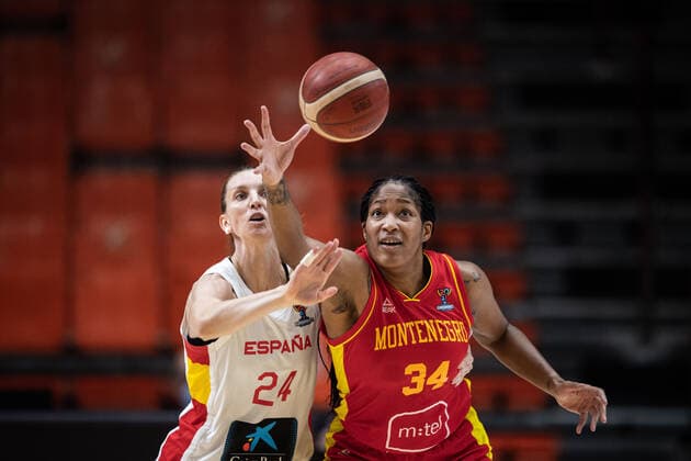 Basketball, Women, Eurobasket, Spain - Montenegro