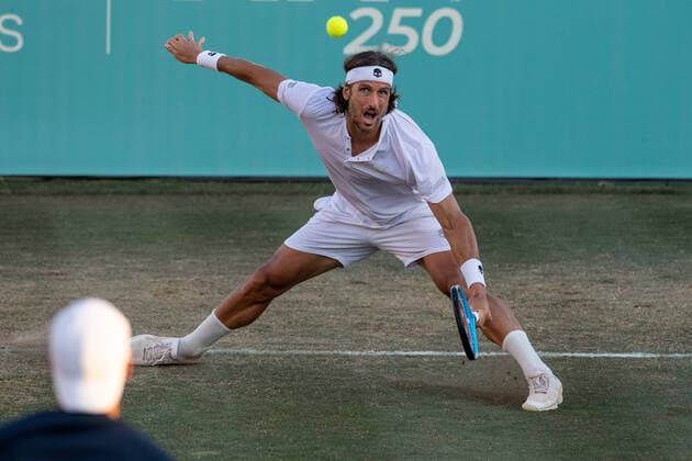 20210622 Mallorca Championships 2021 SANTA PONSA, SPAIN JUNE 22 2021 Feliciano Lopez of Spain at Mallorca Championships 2021 on June 22, 2021 in Santa Ponsa, Santa Ponsa Baleares Spain