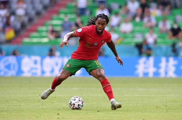 FOOTBALL Euro 2021 GROUP C Match 24 in Munich Portugal Germany 19 06 2021 Renato Sanches Portugal on the ball