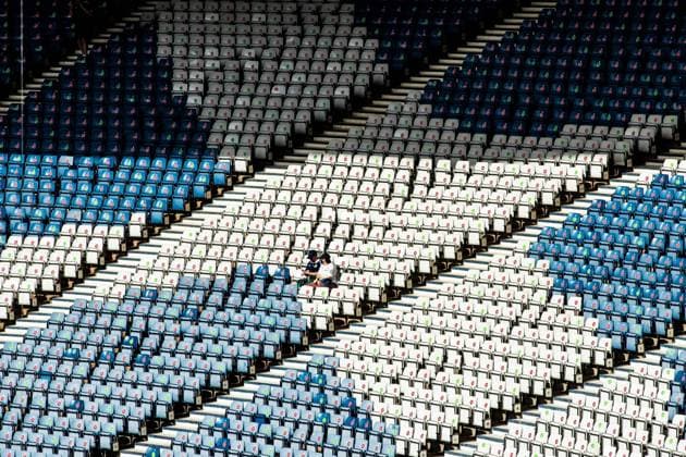 Mandatory Credit: Photo by Kirk O Rourke Ranger FC Shutterstock (12164621cm) Scotland fans during the UEFA EURO, EM, Europameisterschaft,Fussball 2020 Championship Group D match between Croatia and Scotland at Hampden Park, Glasgow. Croatia v Scotland, UEFA European Championship, EM, Europameisterschaft 2020, Group D football match, Hampden Park, Glasgow, Scotland, UK - 22 Jun 2021 Croatia v Scotland, UEFA European Championship 2020, Group D football match, Hampden Park, Glasgow, Scotland, UK - 22 Jun 2021  Copyright: xKirkxO Rourke RangerxFC Shutterstockx 12164621cm