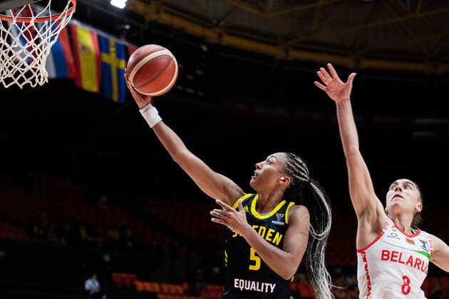 Basketball, Eurobasket, Women, Sweden - Belarus
