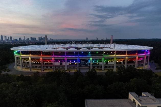 EURO 2024, sports venues, Deutsche Bank Park - Waldstadion in Frankfurt am Main