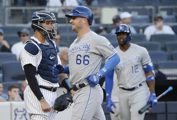 Baseball, MLB, New York Yankees - Kansas City Royals