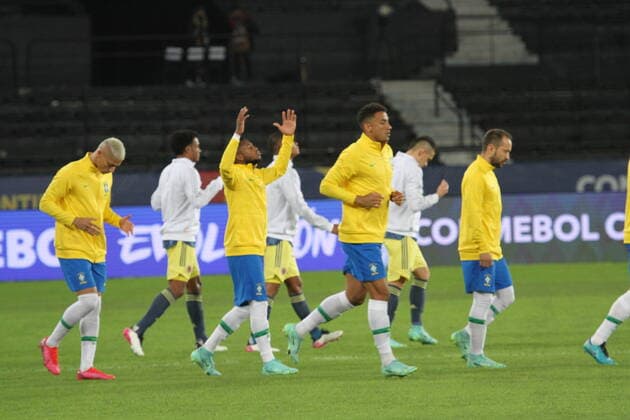 June 23, 2021, Rio de Janeiro, Brazil: Soccer match between Brazil and Colombia, valid for 3rd round of Group B of Copa America, held at Nilton Santos stadium (Engenhao), in Rio de Janeiro, on Wednesday night (23). Brazil won 2-1.  Copyright: xNiyixFotex