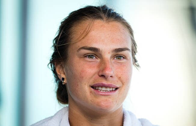 June 23, 2021: Aryna Sabalenka of Belarus talks to the media at the 2021 Viking International WTA, Tennis Damen 500 tennis tournament - ZUMAa181 20210623_zaa_a181_180 Copyright: xRobxPrangex