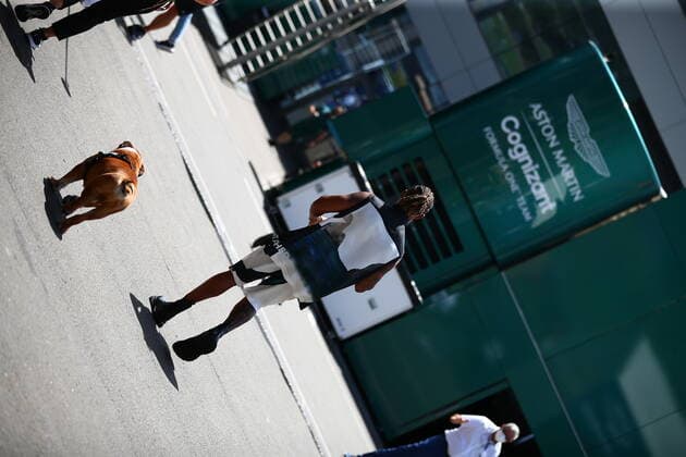 44 Lewis Hamilton Mercedes AMG Team F1 with his dog Roscoe.. Formula 1 World Championship, WM, Weltmeisterschaft 2021, Styrian GP 2021, 24-27 June 2021  Copyright: xFedericoxBasilex xIPAx xIPAx xFedericoxBasilex xIPAx 0