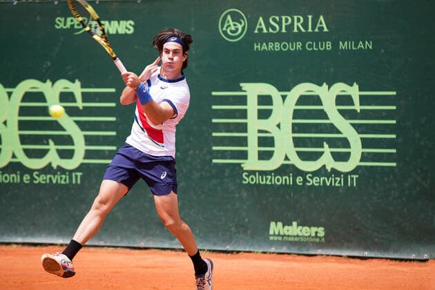 ZEPPIERI Giulio Italian player during ATP, Tennis Herren Challenger Milano 2021, Tennis Internationals in Milan, Italy, June 24 2021  Copyright: xLiveMedia ValerioxOrigox xIPAx xLiveMediax 0