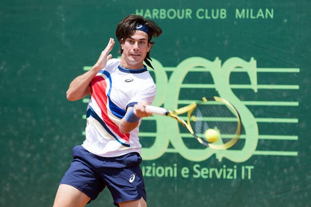 ZEPPIERI Giulio Italian player during ATP, Tennis Herren Challenger Milano 2021, Tennis Internationals in Milan, Italy, June 24 2021  Copyright: xLiveMedia ValerioxOrigox xIPAx xLiveMediax 0