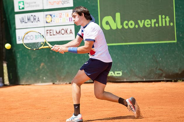 ZEPPIERI Giulio from Italy during ATP, Tennis Herren Challenger Milano 2021, Tennis Internationals in Milan, Italy, June 24 2021  Copyright: xLiveMedia ValerioxOrigox xIPAx xLiveMediax 0