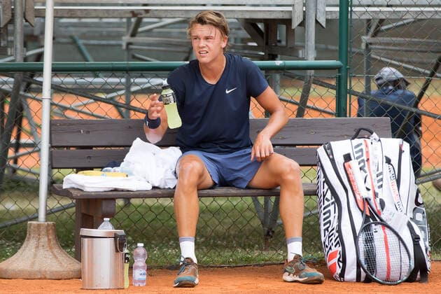 RUNE Holger from Denmark during ATP, Tennis Herren Challenger Milano 2021, Tennis Internationals in Milan, Italy, June 24 2021  Copyright: xLiveMedia ValerioxOrigox xIPAx xLiveMediax 0