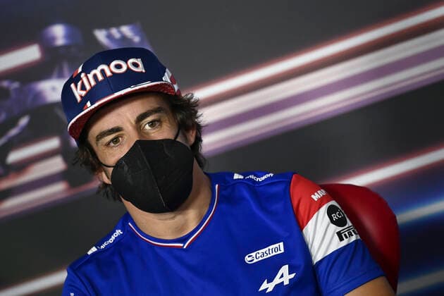 F1 Grand Prix of Styria 14 Fernando Alonso (ESP, Alpine F1 Team), F1 Grand Prix of Styria at Red Bull Ring on June 24, 2021 in Spielberg, Austria. (Photo by Christian Bruna EPA FIA Pool via HOCH ZWEI) Spielberg Austria Poolfoto HOCH ZWEI Pool EPA-EFE ,EDITORIAL USE ONLY