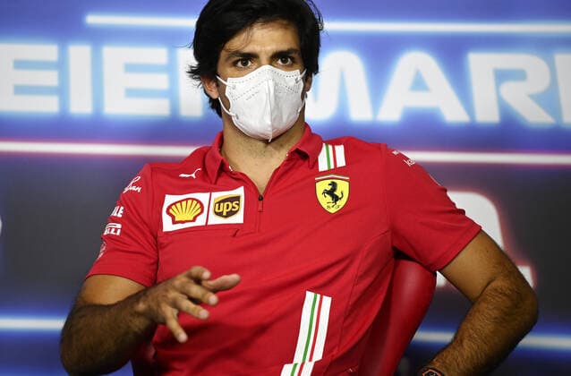 F1 Grand Prix of Styria 55 Carlos Sainz (ESP, Scuderia Ferrari Mission Winnow), F1 Grand Prix of Styria at Red Bull Ring on June 24, 2021 in Spielberg, Austria. (Photo by Christian Bruna EPA FIA Pool via HOCH ZWEI) Spielberg Austria Poolfoto HOCH ZWEI Pool EPA-EFE ,EDITORIAL USE ONLY