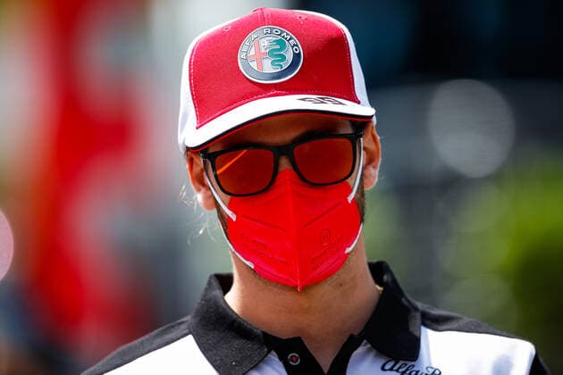 GIOVINAZZI Antonio (ita), Alfa Romeo Racing ORLEN C41, portrait during the Formula 1 Grosser Preis Der Steiermark 2021, 2021 Styrian Grand Prix, 8th round of the 2021 FIA Formula One World Championship, WM, Weltmeisterschaft from June 25 to 27, 2021 on the Red Bull Ring, in Spielberg, Austria - FORMULE 1 : Grand prix de Styrie - Preparations - Spielberg - 24 06 2021 DPPI PANORAMIC  20210624_GOODEN__GDN8426