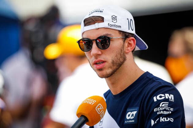GASLY Pierre (fra), Scuderia AlphaTauri Honda AT02, portrait during the Formula 1 Grosser Preis Der Steiermark 2021, 2021 Styrian Grand Prix, 8th round of the 2021 FIA Formula One World Championship, WM, Weltmeisterschaft from June 25 to 27, 2021 on the Red Bull Ring, in Spielberg, Austria - FORMULE 1 : Grand prix de Styrie - Preparations - Spielberg - 24 06 2021 DPPI PANORAMIC  20210624_GOODEN__GDN8439
