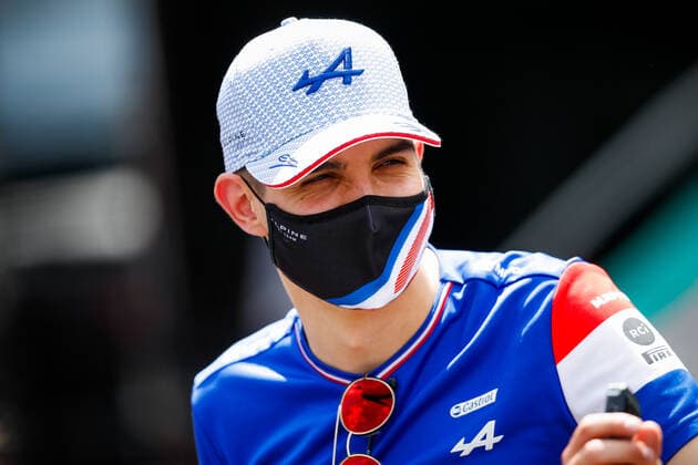 OCON Esteban (fra), Alpine F1 A521, portrait during the Formula 1 Grosser Preis Der Steiermark 2021, 2021 Styrian Grand Prix, 8th round of the 2021 FIA Formula One World Championship, WM, Weltmeisterschaft from June 25 to 27, 2021 on the Red Bull Ring, in Spielberg, Austria - FORMULE 1 : Grand prix de Styrie - Preparations - Spielberg - 24 06 2021 DPPI PANORAMIC  20210624_GOODEN__GDN8448