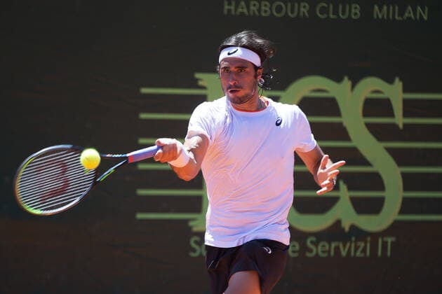 MORONI Gian Marco Italian player during ATP, Tennis Herren Challenger Milano 2021, Tennis Internationals in Milan, Italy, June 24 2021  Copyright: xLiveMedia ValerioxOrigox xIPAx xLiveMediax 0