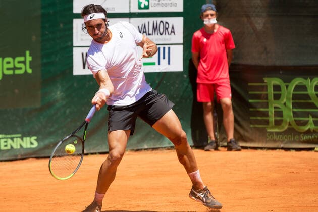MORONI Gian Marco Italian player during ATP, Tennis Herren Challenger Milano 2021, Tennis Internationals in Milan, Italy, June 24 2021  Copyright: xLiveMedia ValerioxOrigox xIPAx xLiveMediax 0