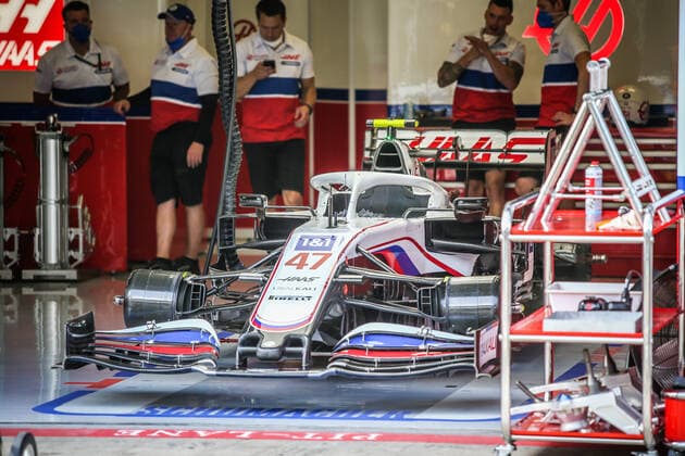 FORMULA 1 - GP of Styria 2021 SPIELBERG,AUSTRIA,24.JUN.21 - MOTORSPORTS, FORMULA 1 - Grand Prix of Styria, Red Bull Ring, preview. Image shows the car of Mick Schumacher (GER Haas)  GEPAxpictures xManfredxBinder