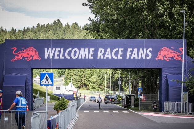 FORMULA 1 - GP of Styria 2021 SPIELBERG,AUSTRIA,24.JUN.21 - MOTORSPORTS, FORMULA 1 - Grand Prix of Styria, Red Bull Ring, preview. Image shows a feature of the red bull ring.  GEPAxpictures xManfredxBinder