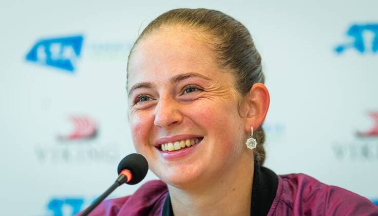 Tennis, WTA Tournament in Eastbourne, Press Conference