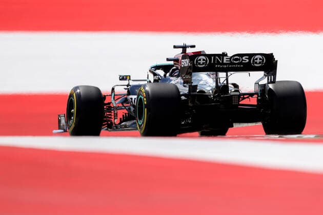 Formula 1 - GP of Styria 2021 SPIELBERG,AUSTRIA,25.JUN.21 - MOTORSPORTS, FORMULA 1 - Grand Prix of Styria, Red Bull Ring, free practice. Image shows Lewis Hamilton (GBR Mercedes).  GEPAxpictures xChristianxWalgram